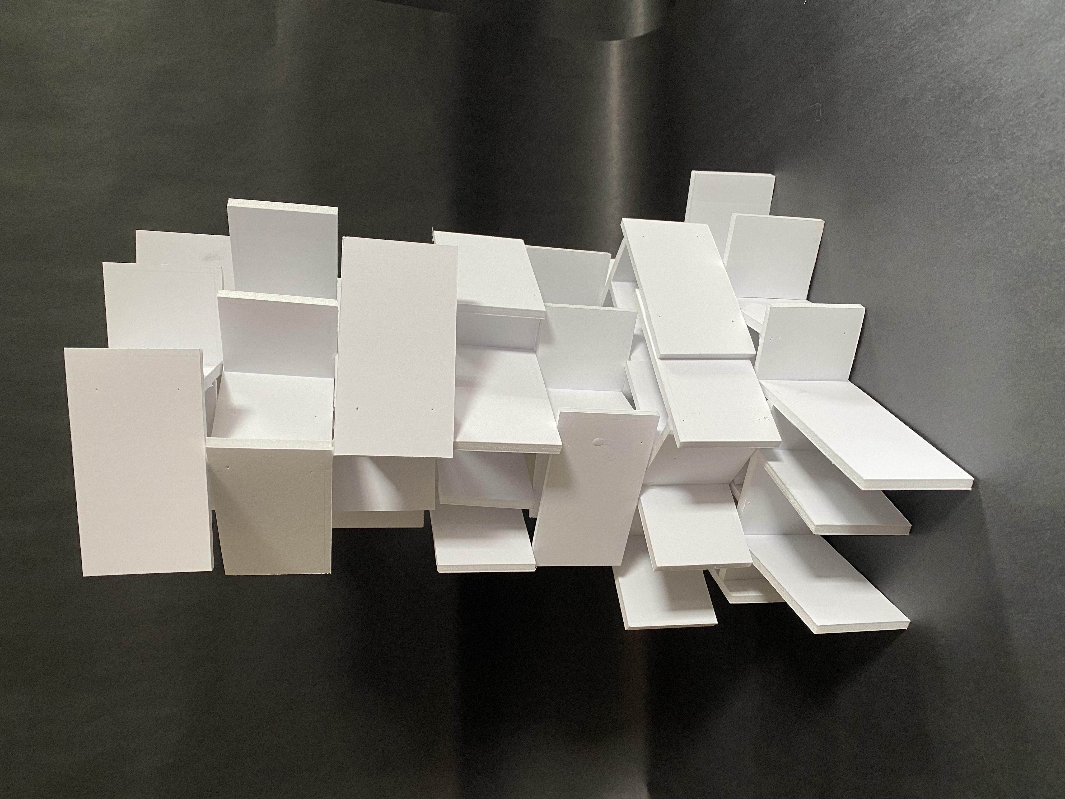 Sculpture of foamboard