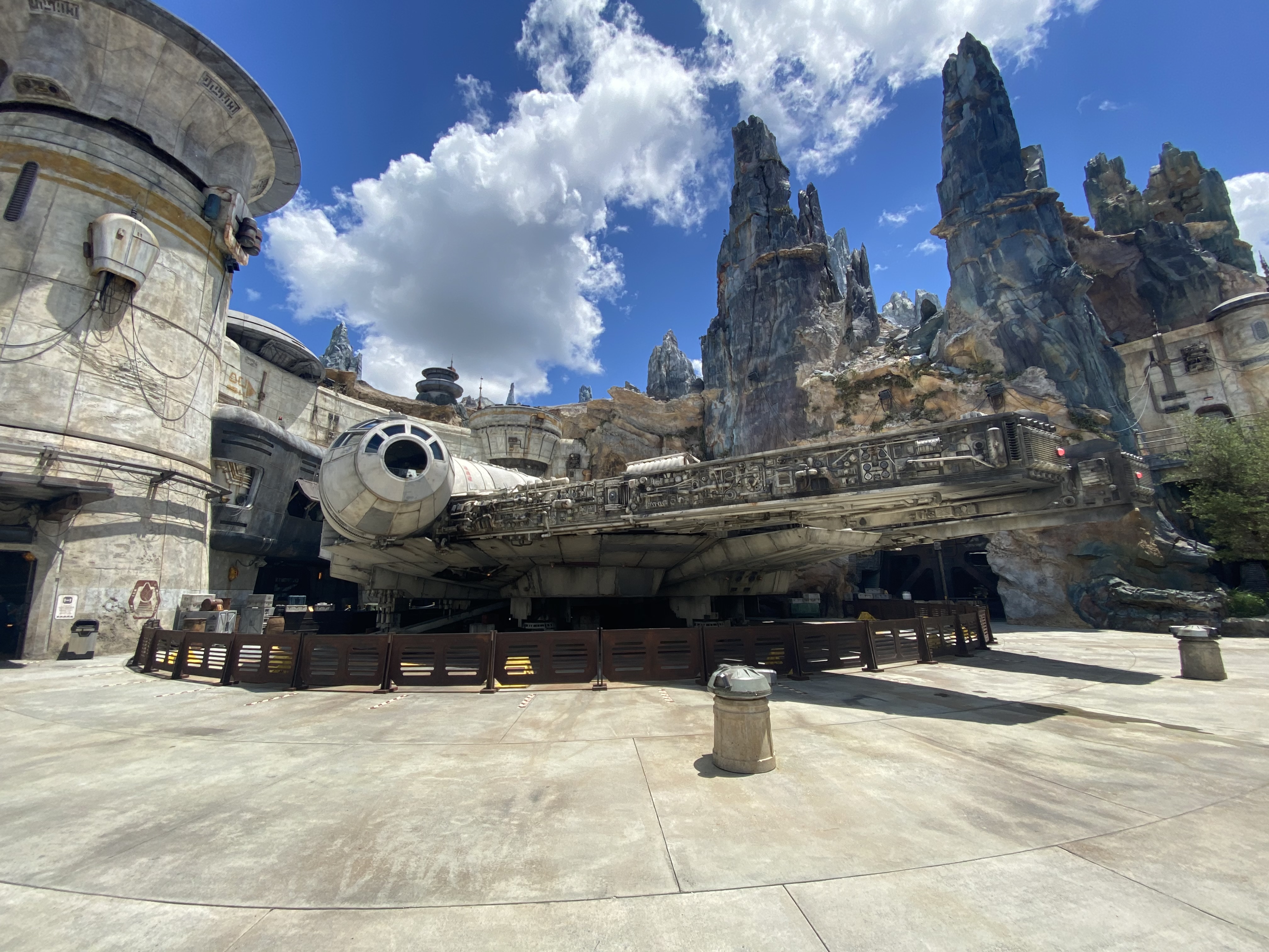 Millennium Falcon at Disney World