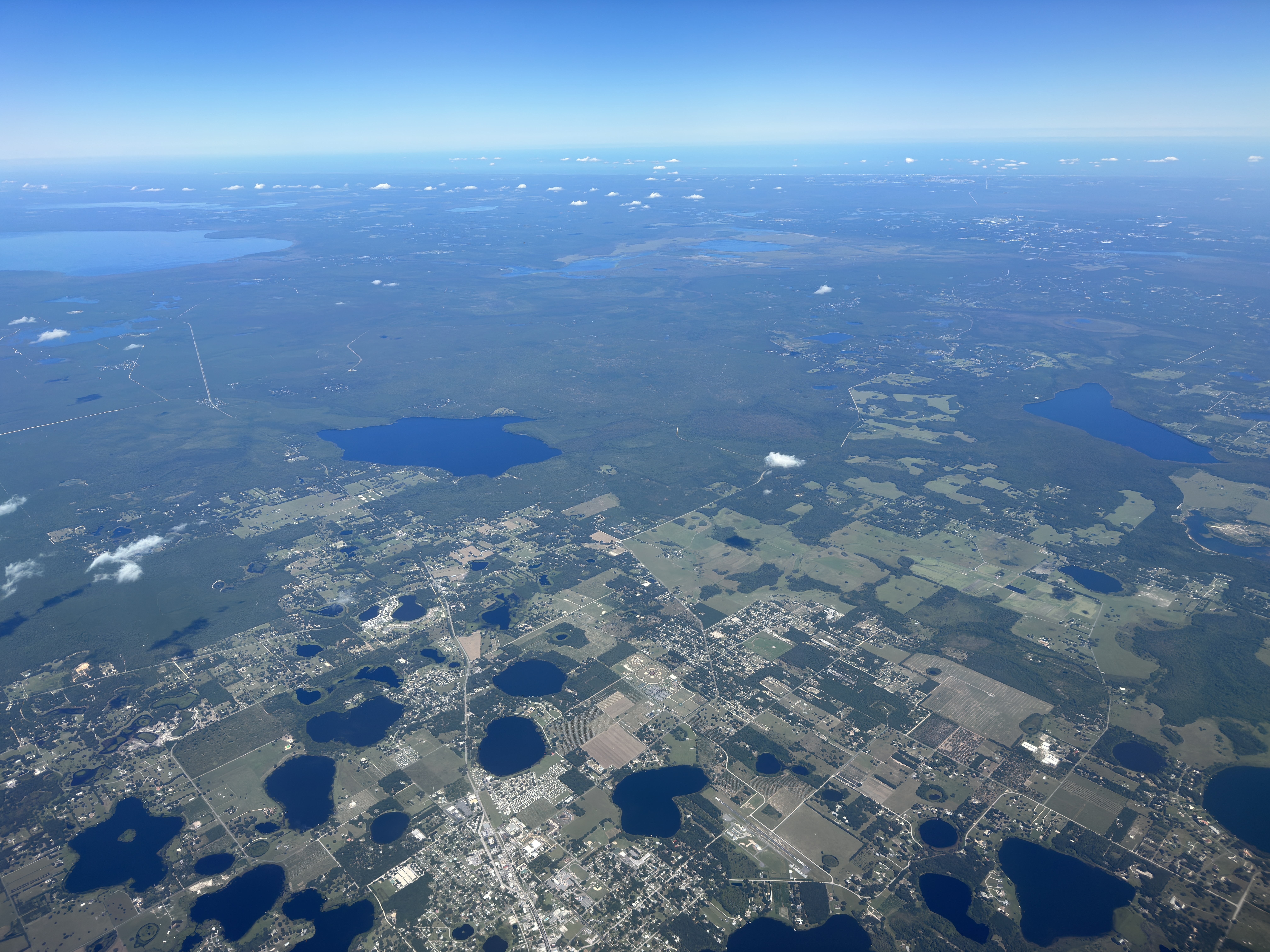 Aerial view of Orlando